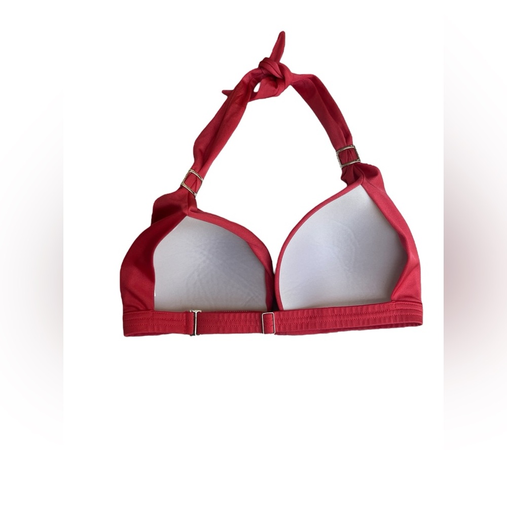 VENUS Goddess Push Up Halter Bikini Top in Sunset Pink - DDD cup size - Picture 2 of 8